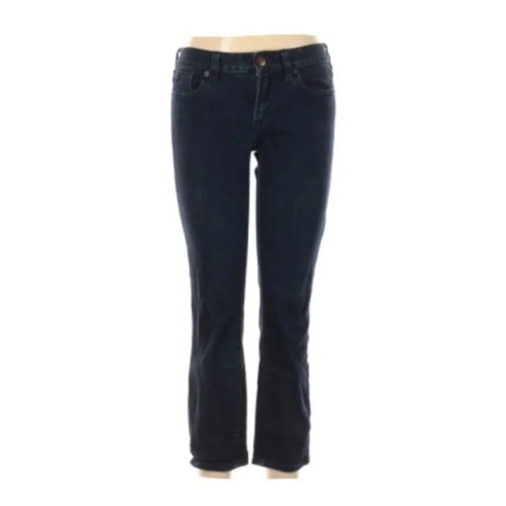 J.Crew Point Sur Denim Boyfriend Jeans 29 Straight Mid Rise Denim Factory
